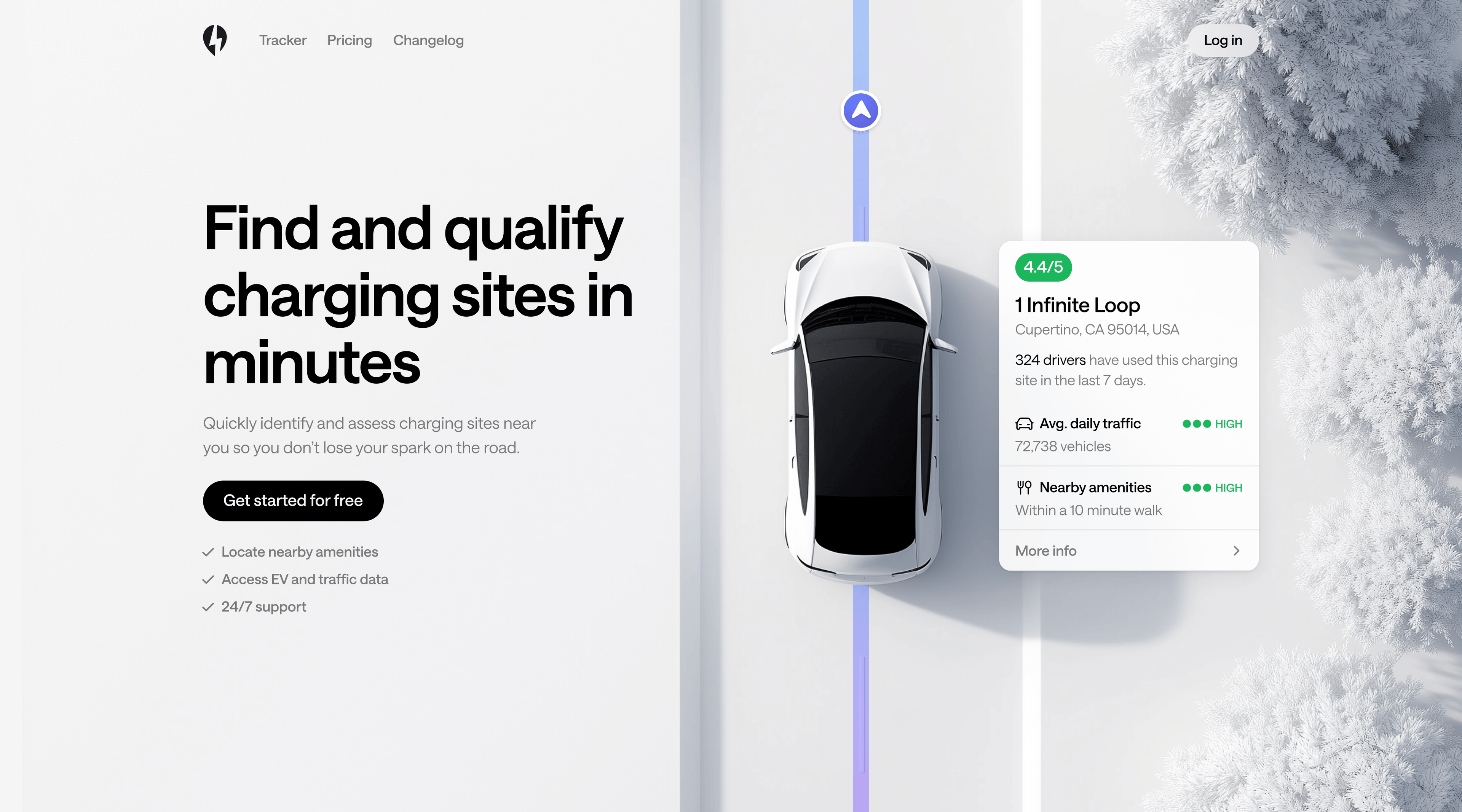 EVpin landing page